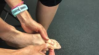 Hammer Toe Self Mobilization