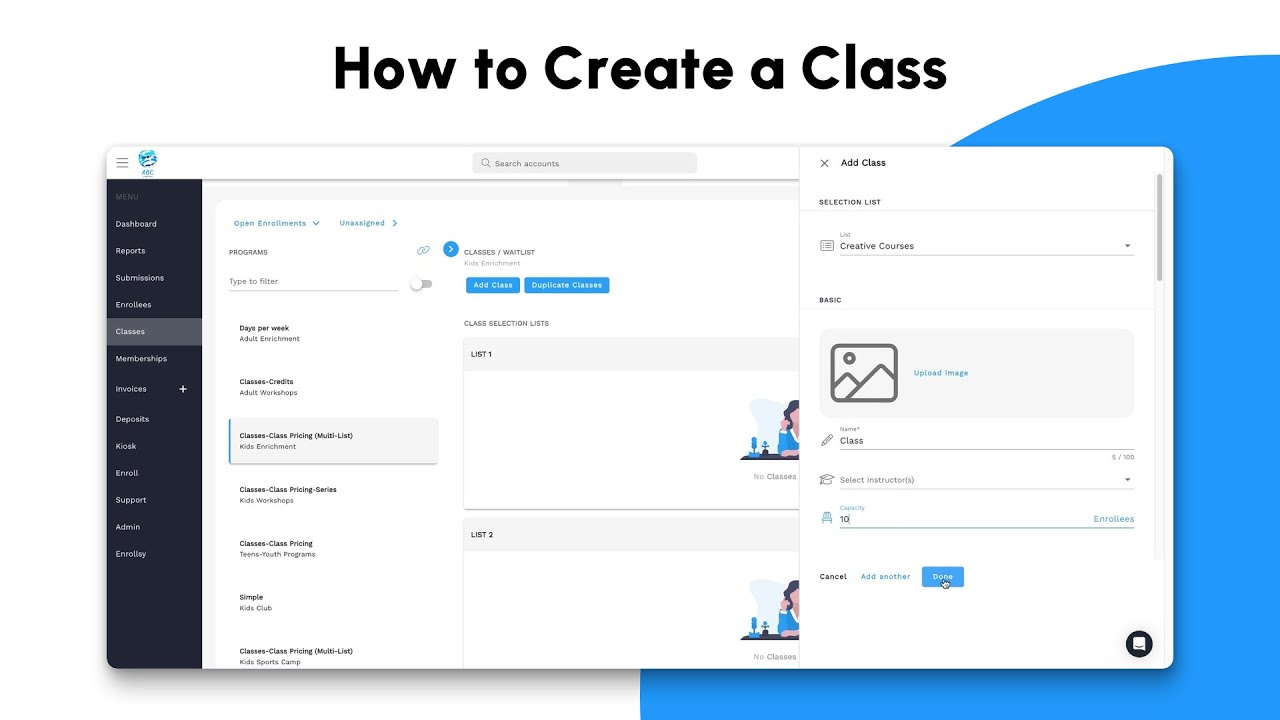 How to Create a Class - YouTube