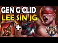 Challenger Lee Sin vs Nidalee Jungle [ Gen G Clid ] Perfect Game * 10.11 *