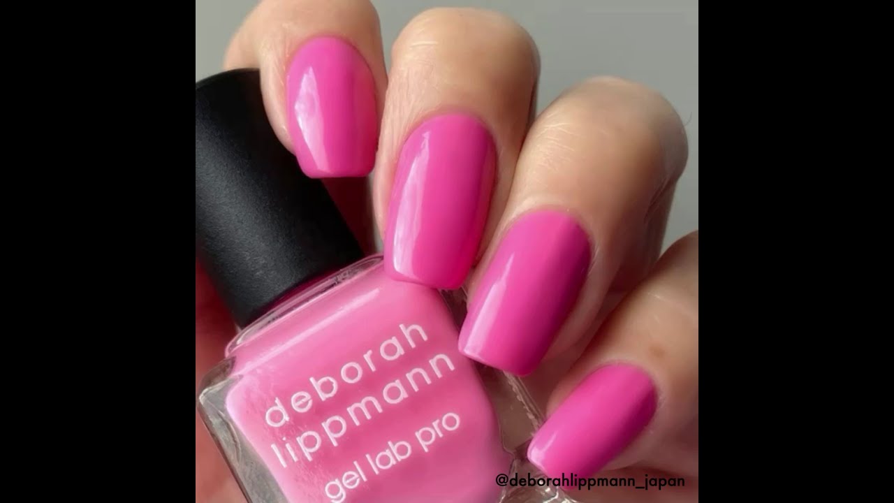 デボラリップマン Deborah Lippmann 21 Spring 新色 Hope Springs Eternalより Retty Fly Youtube