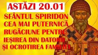 SAINT SPYRIDON: The most powerful prayer for getting out of debt and protecting the family