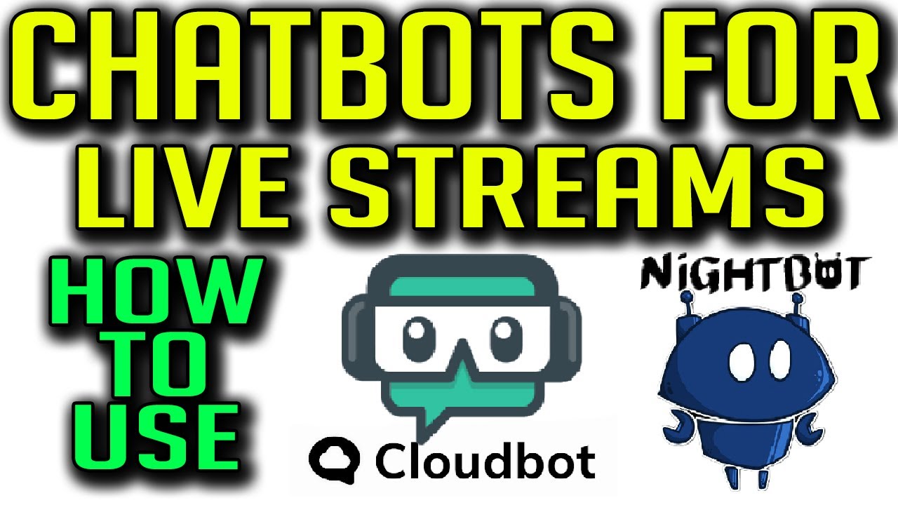 ⁣Chatbot Setup - How to add Nightbot and Streamlabs Cloudbot to your Live streams!