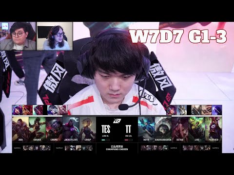 TT vs TES - Game 3 | Week 7 Day 7 LPL Spring 2025 Split 2 | ThunderTalk Gaming vs Top Esports G3