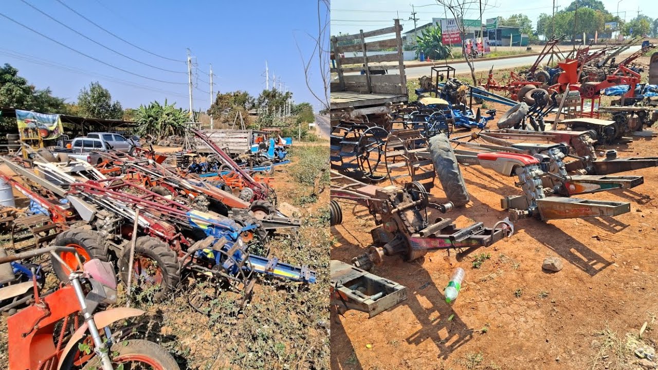 ขายตัดตามสภาพราคาไม่ถึงหมื่น#โครงรถไถเดินตามมือสองราคาถูก