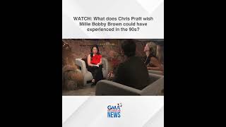 Watch Lyn Ching Talks To Chris Pratt And Millie Bobby Brown About The 90S