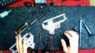 Echo1 M4 Gearbox Takedown and Build