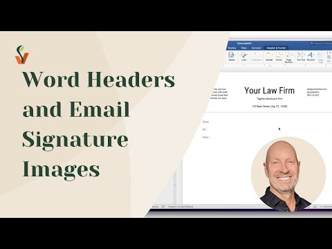 Dynmaic Word Headers and Email Signature Images