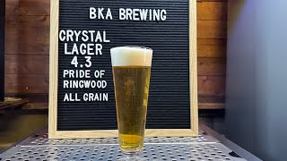 Classic Australian Lager Recipe | Pride of Ringwood, Atlas & M84 | Full Grain to Glass Brew Day