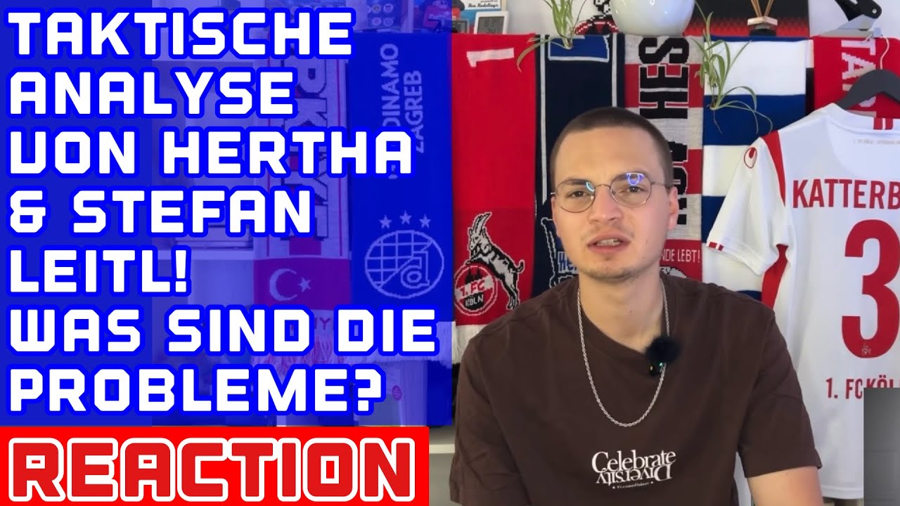 Hertha BSC unter Stefan Leitl - Taktische Analyse. Reaction auf Artsy Football