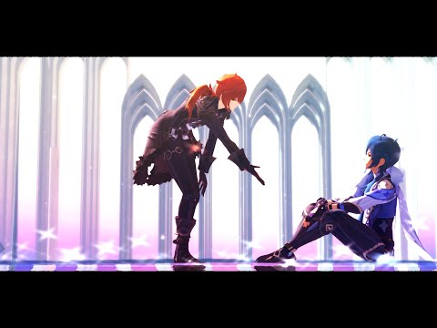 【原神 / Genshin Impact MMD】エンゼルフィッシュ【ディルック + ガイア |Diluc,Kaeya】