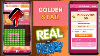 Golden Star Real Or Fake - Golden Star Withdrawal - Golden Star App Se Paise Kaise Kamaye screenshot 1