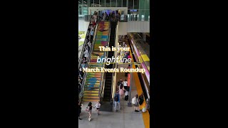 March Events Roundup
It’s time for the March Events Roundup 😎 Check out our Brightline City Guide to view all the upcoming events this month. March Events Roundup