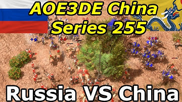 Age Of Empires 3 Definitive Edition 1V1 China Vs Russia Supremacy China Series 255#Aoe3