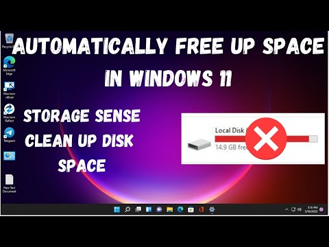 How To Automatically Free Up Space In Windows 11 In 2022 - How To Clean Up Disk Space In Windows 11