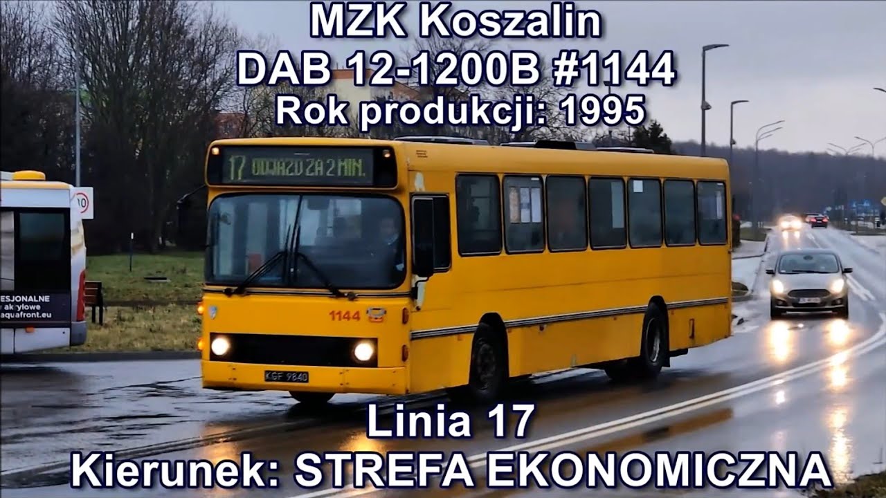 MZK Koszalin - Linia 17, DAB 12-1200B #1144