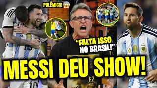 Neto Exalta A Argentina Do Messi E Detona A Seleção Brasileira