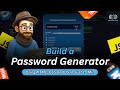 Random Password Generator Using HTML CSS JavaScript #htmlcssjs #passwordgenerator