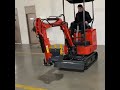 Hot Sale Mini Excavator 1 Ton 1.2 Ton Customized Kubota Engine 1.5 Ton 1.8 Ton Crawler Excavator