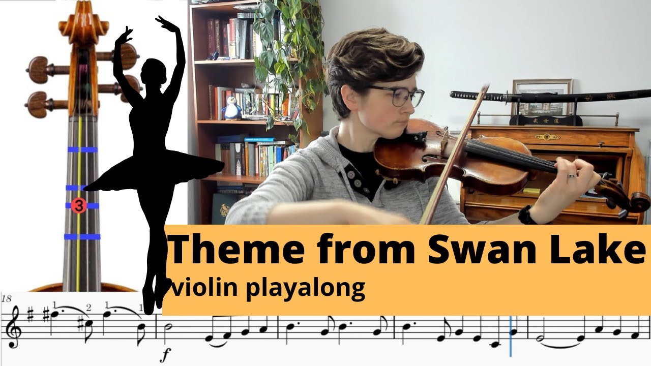 Tchaikovsky's Swan Lake - violin play-along