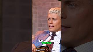 Cody rhodes on the undertaker at wrestlemania #wwe #codyrhodes #shorts #viralvideo Wealth