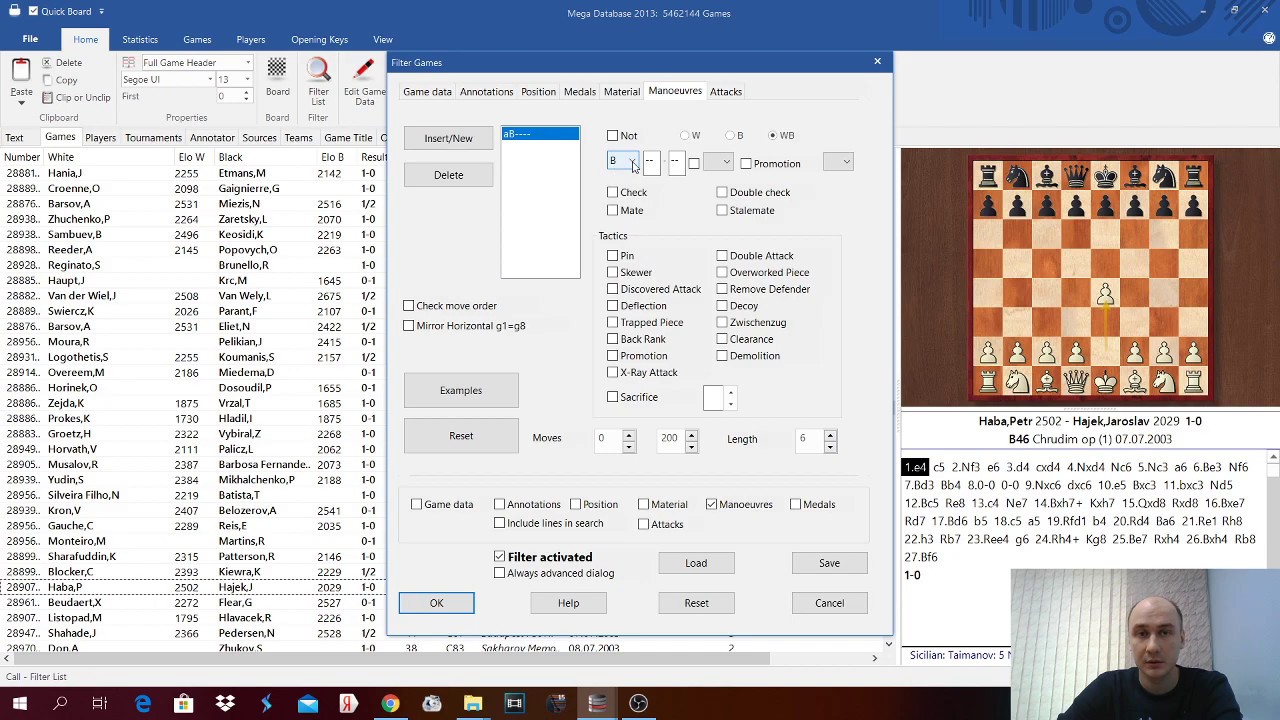 Chessbase 15 полезная функция Шахматной программы - YouTube