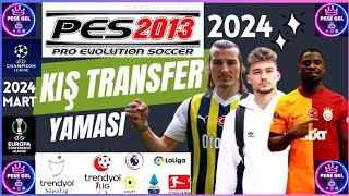 PES 2013 EN GÜNCEL YAMA 2024 // TRENDYOL SÜPER LİG ve TÜM LİGLER GÜNCEL // ALANYA vs BJK