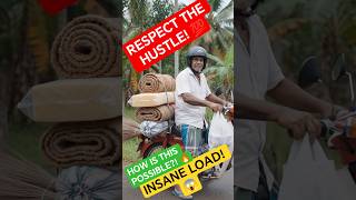 Hard Work Never Fails! 🇱🇰 Legend on Honda MD90 Real Life Super Hero! Insane Load on a Motorcycle 😱