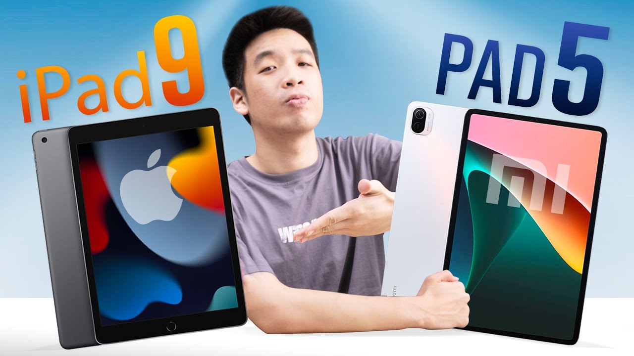 Máy tính bảng 10 triệu tốt nhất: iPad Gen 9 hay Xiaomi... - youtube
