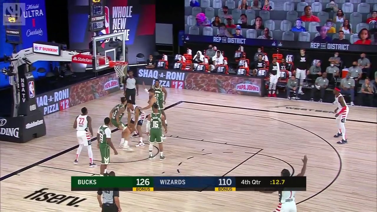 Jarrod Uthoff Full Play vs Milwaukee Bucks | 08/11/20 | Smart Highlights