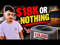     “They Said $18K or NOTHING… Then Left Him With No A/C!”