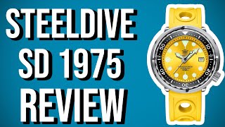 Steeldive SD1975 &#39;Tuna&#39; Homage Full Review | A Colorful Spec Monster