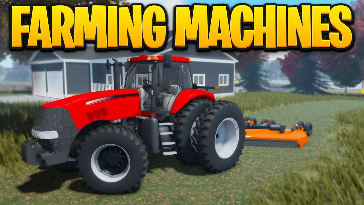 I Bought New Farming Machines in Apm | Roblox American Plains Mudding ...