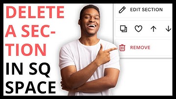 How to Delete a Section in Squarespace [SIMPLE GUIDE]