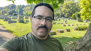 Unity Cemetery thinking about my brother Mark on his birthday