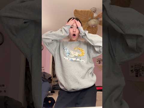 DIY senior sweatshirt pt.1 (hand stitching is not for the weak 😮‍💨) #senioryear #sewing #patchwork