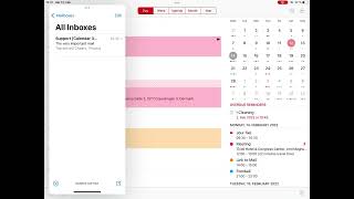 Calendar 366 | Linking to Mail (iPad only) screenshot 3