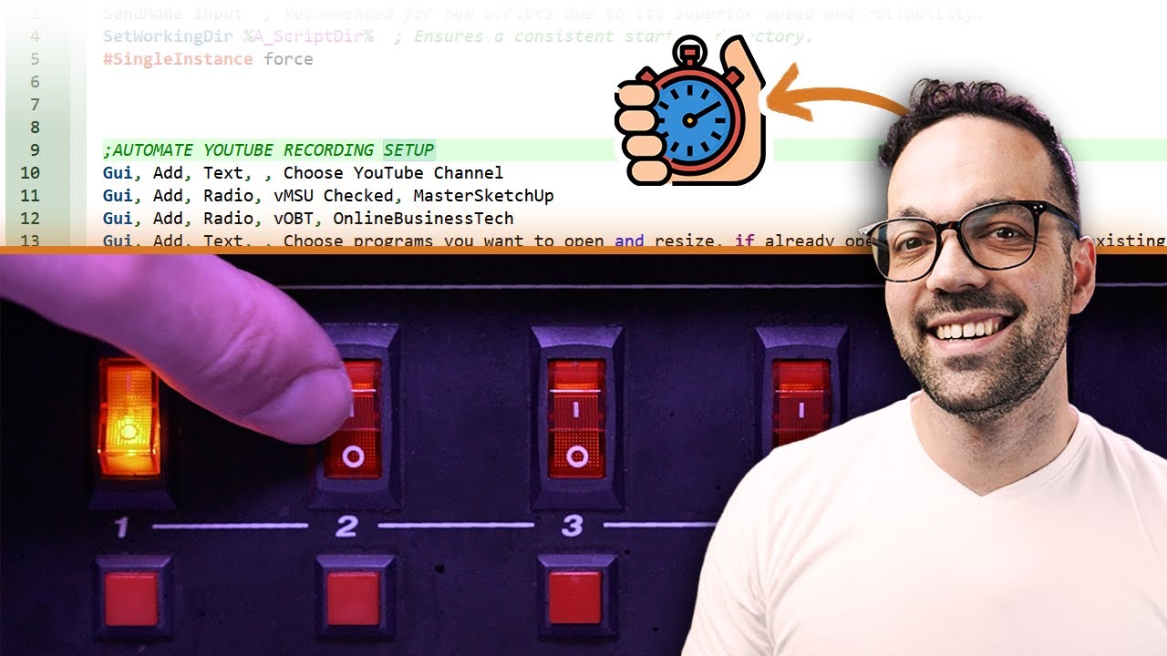10 Tips for a FAST and AUTOMATED YouTube Recording Setup YouTube