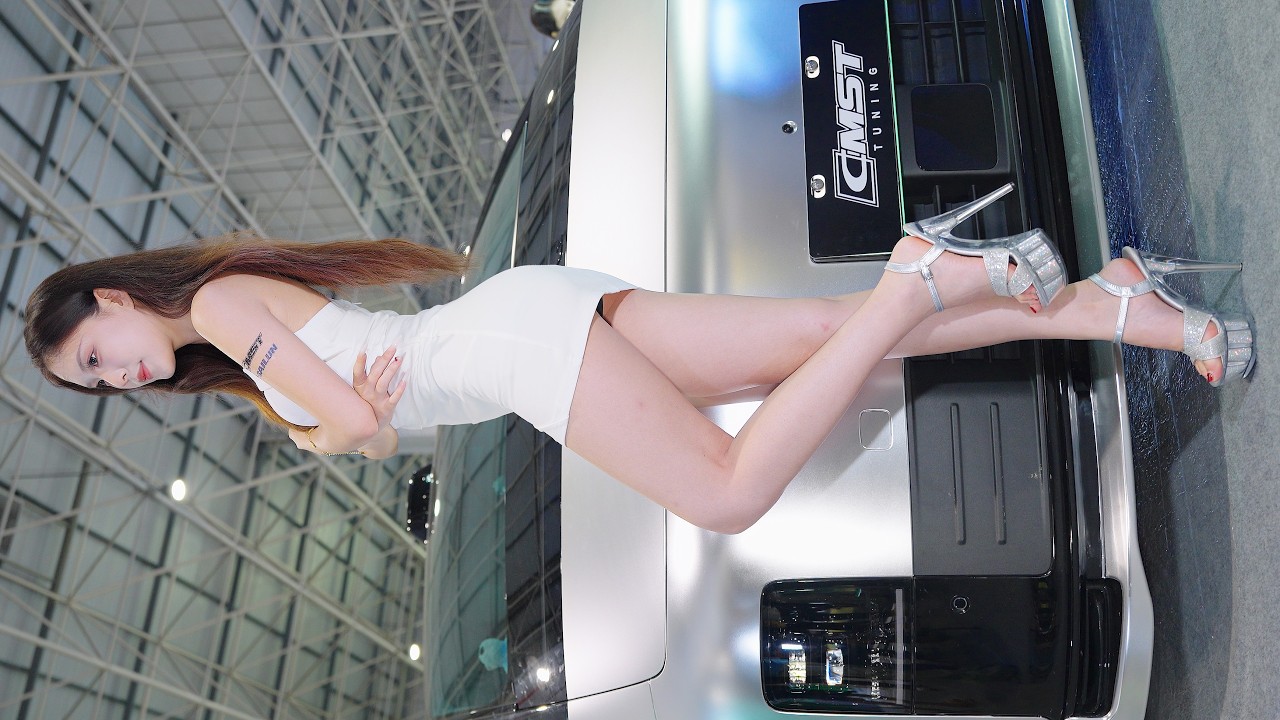 4K 2025東莞AIT改裝車展 Auto Salon Sexy Model オートサロン #미니스커트 #beautyleg 21 #美人