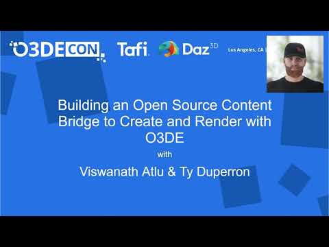 Building an Open Source Content Bridge to Create and Render with O3DE
