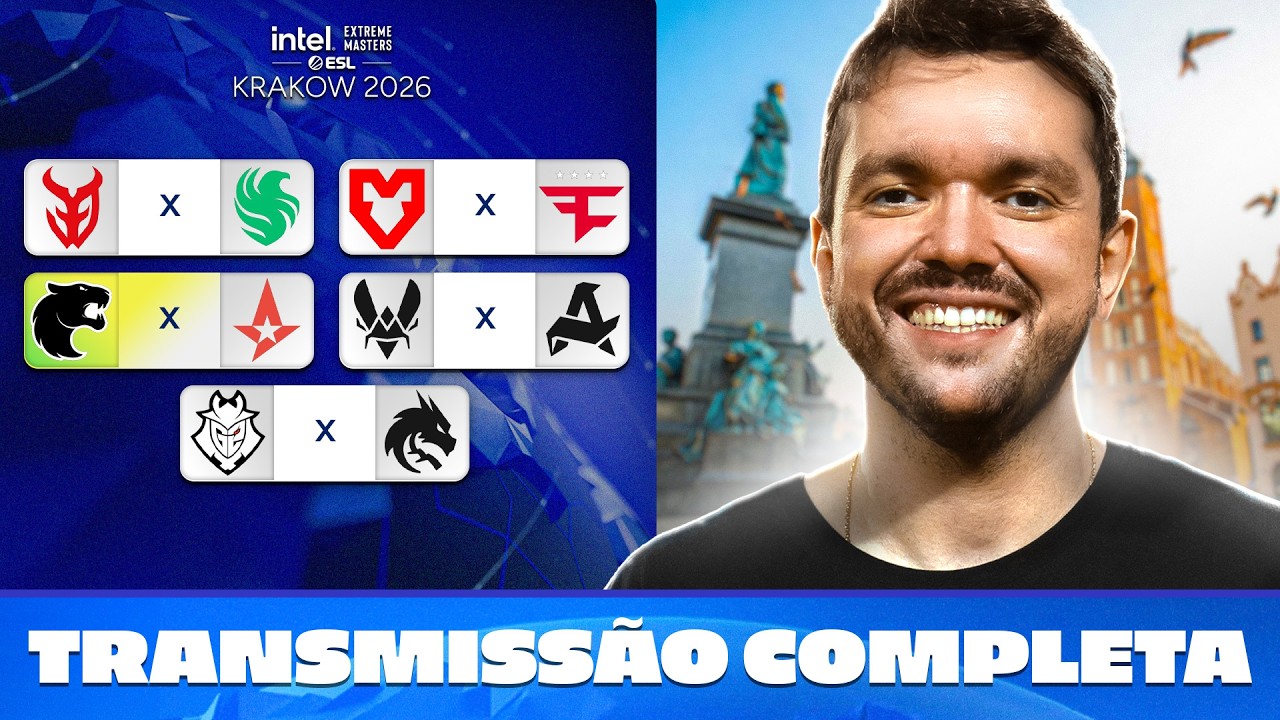 DIA 7 - IEM Kraków 2026 - Stage 2  - !socio - Siga @Gaules nas redes sociais!