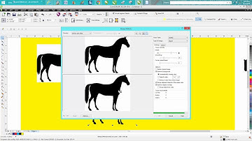 Corel Draw Tips & Tricks Trace a Clipart remove back ground first Bitmap