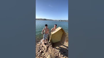 Making A Cardboard Great Stuff Boat