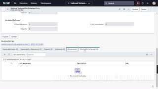 VR-4 | Vulnerability Definition | Vulnerability Response | ServiceNow | Security Operations (SecOps)
