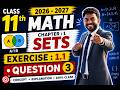11th Math Exercise : 1.1 Question • 3 || Chapter : 1 (Sets) || #anoption04 #education