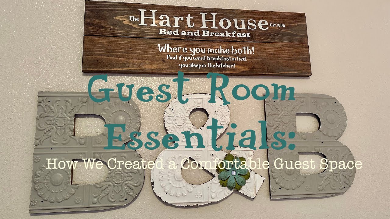 Guest Room Essentials 🛏️: How We Created a Comfortable Guest Space