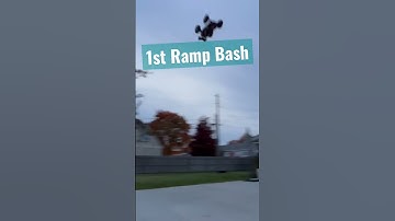 Ramp Test and Pass #rc #rccars #rcbasher #traxxas #backflip
