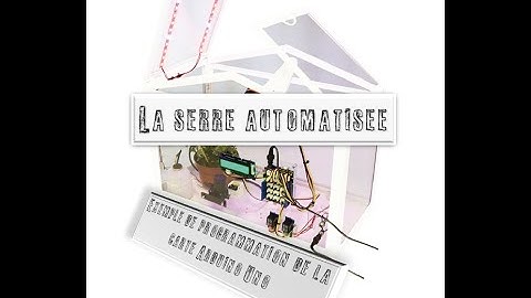Apprendre à programmer la serre automatisée sous mblock avec un exemple.