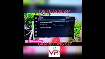 Cambio DNS TV  Samsung