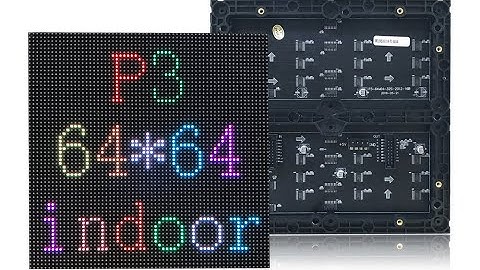 64x64 Pixels P3 LED Display Module LED Screen
