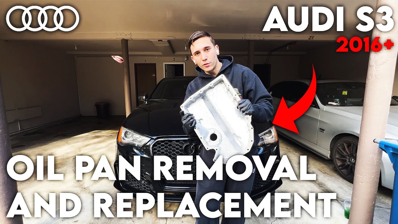 Руководство по снятию и замене масляного поддона Audi S3 (2016+) своими руками